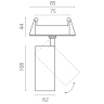 Светильник LIGHTSTAR ALTA BASE A5137RS